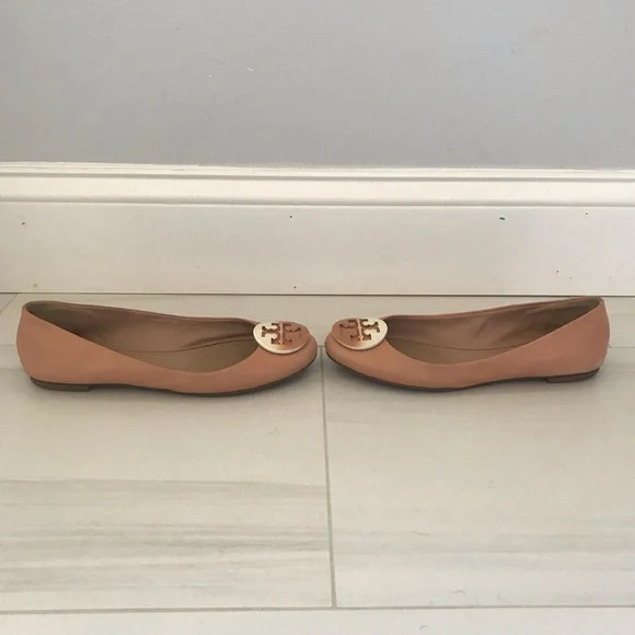 Tory Burch Beige Neutral Flats, size - Picture 4 of 11